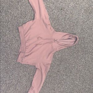 Cropped hoodie